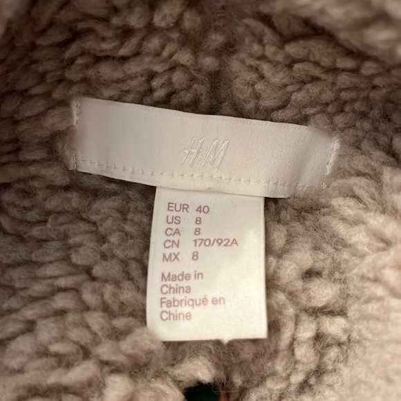 H&M “Suede” Cross-zip Jacket - Picture 5 of 5